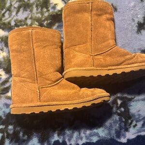 BearPaw Chestnut Suede Boots